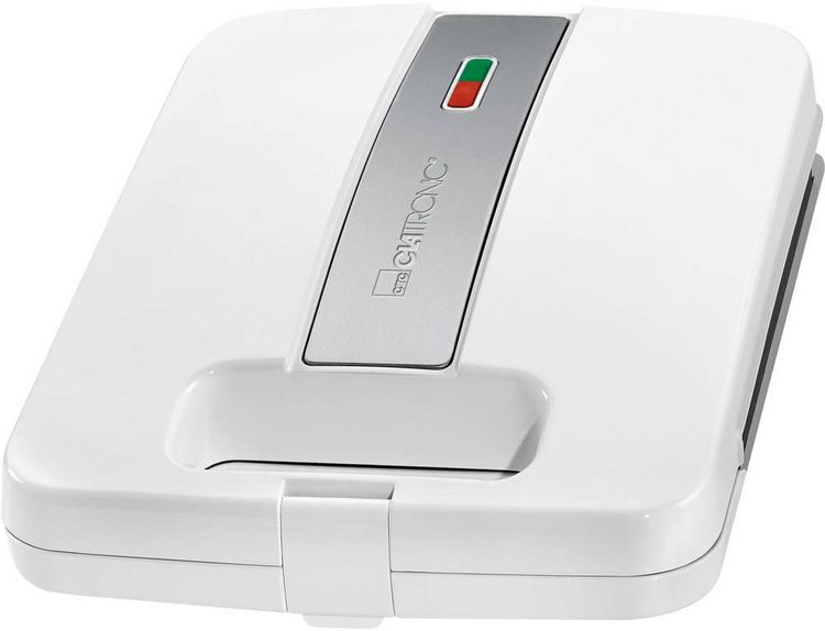 Produktbild: Clatronic ST3629 Sandwich-Toaster Wei&szlig;, Silber