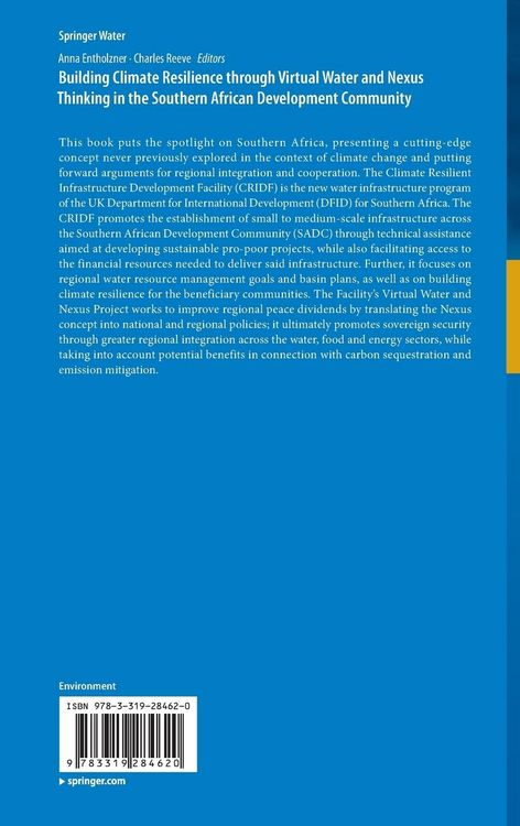 Produktbild: Building Climate Resilience through Virtual Water and Nexus Thinking in the Southern African Development Community