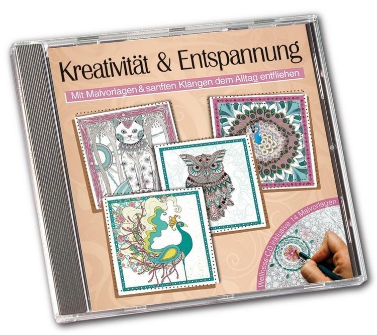 Produktbild: Kreativit&auml;t & Entspannung-Mit Malvorlagen