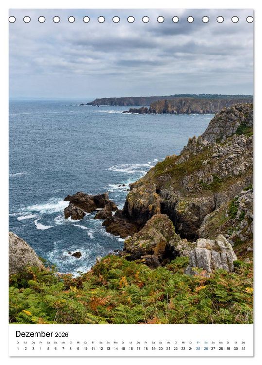 Produktbild: Du sch&ouml;ne Bretagne (Tischkalender 2026 DIN A5 hoch), CALVENDO Monatskalender
