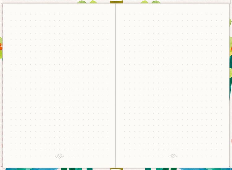 Produktbild: Notizbuch DIN A5 &ndash; Just Notes (Little yellow Flowers)