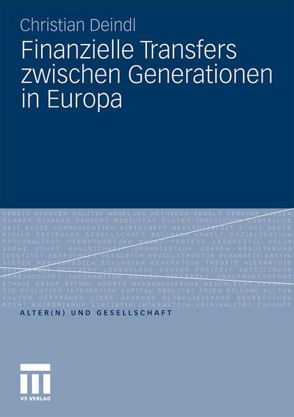 Produktbild: Finanzielle Transfers zwischen Generationen in Europa