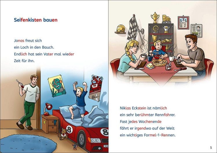 Produktbild: Lesel&ouml;wen Lesetraining 2. Klasse - Vollgas auf der Rennstrecke