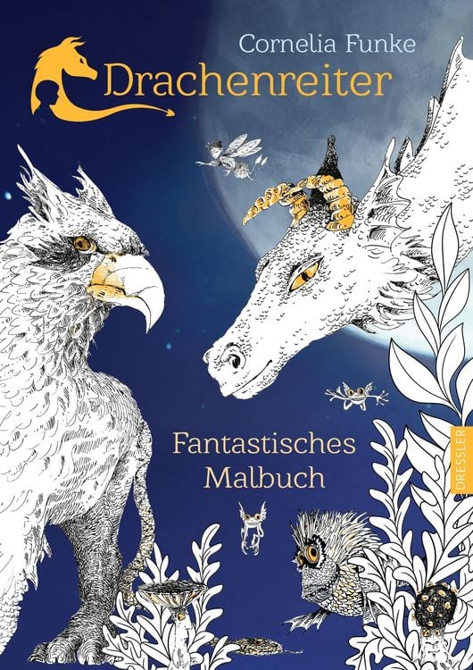 Produktbild: Drachenreiter. Fantastisches Malbuch