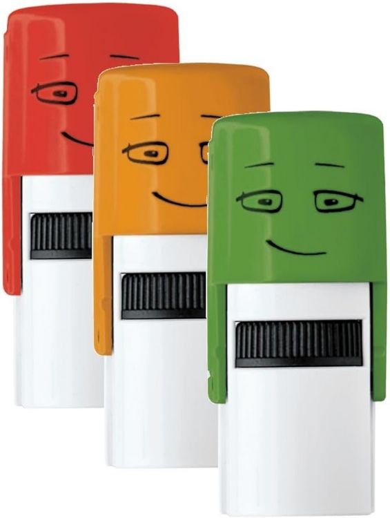 Produktbild: COLOP little NIO Emoji Stempel-Set, 6 Emoji-Motiven