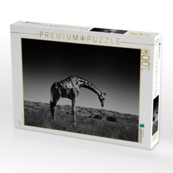 Produktbild: CALVENDO Puzzle Giraffe | 1000 Teile Lege-Gr&ouml;&szlig;e 64x48cm Foto-Puzzle f&uuml;r gl&uuml;ckliche Stunden