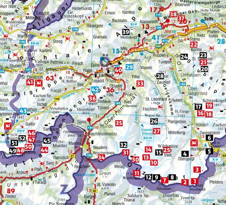 Produktbild: ROTHER Skitourenf&uuml;hrer &Ouml;tztal - Silvretta