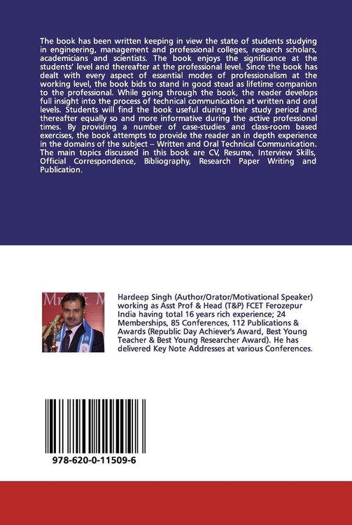 Produktbild: Written & Oral Technical Communication Skills For Engineers/Scientists