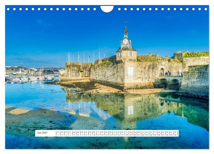 Produktbild: Die Sonne der Bretagne &ndash; Zwischen Himmel und Erde (Wandkalender 2027 DIN A4 quer), CALVENDO Monatskalender
