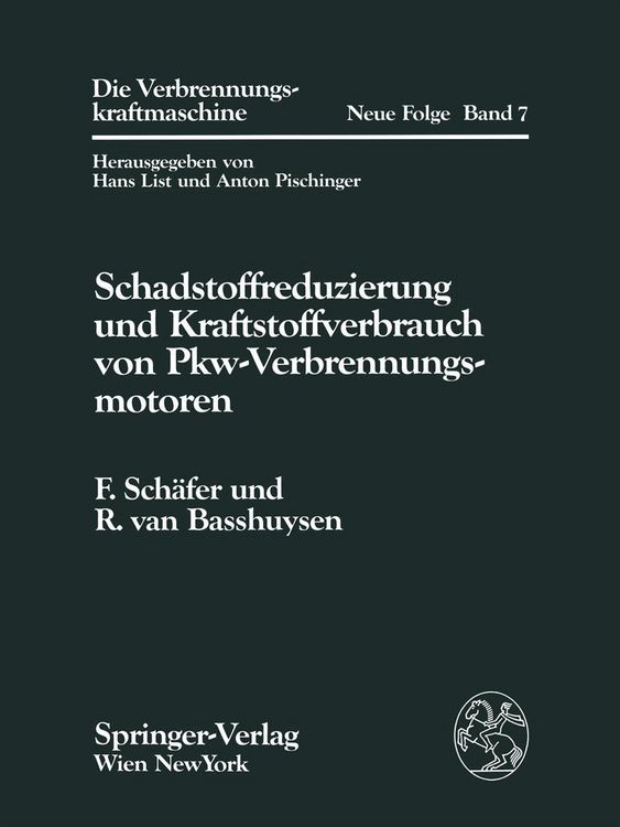 Produktbild: Schadstoffreduzierung und Kraftstoffverbrauch von Pkw-Verbrennungsmotoren