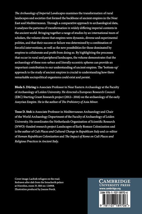 Produktbild: The Archaeology of Imperial Landscapes