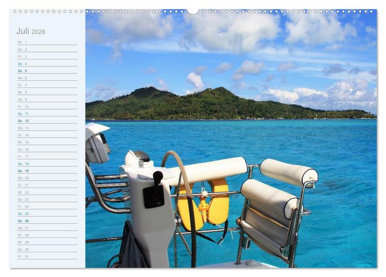 Produktbild: Katamaran-Tour (Wandkalender 2026 DIN A2 quer), CALVENDO Monatskalender