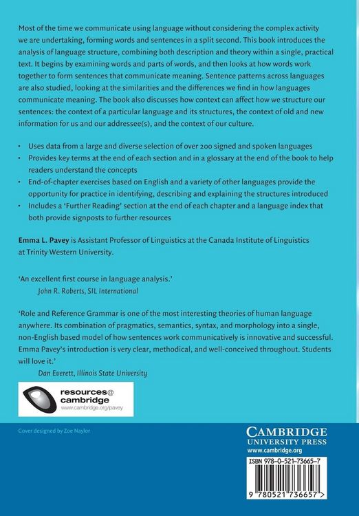 Produktbild: The Structure of Language