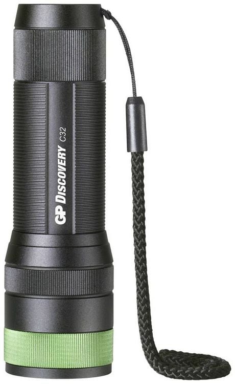 Produktbild: GP Discovery GPDISFLC32BK874 LED Taschenlampe batteriebetrieben 300lm 15h 120.5g