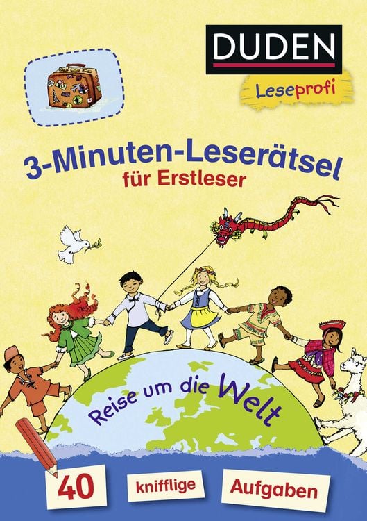 Bild vom Artikel Duden Leseprofi – 3-Minuten-Leserätsel für Erstleser: Reise um die Welt vom Autor Susanna Moll