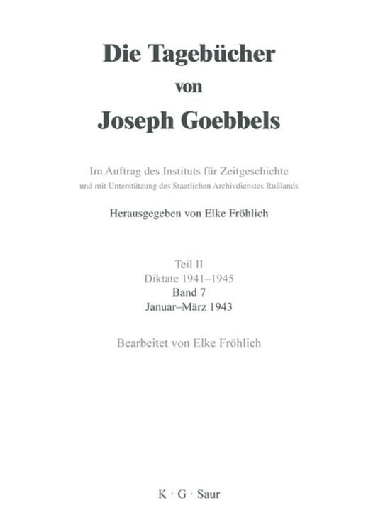 Produktbild: Januar - M&auml;rz 1943