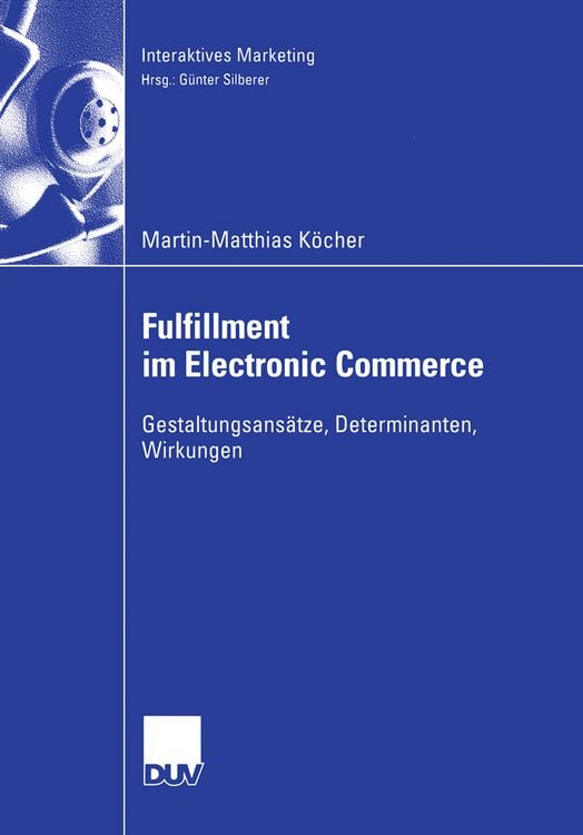 Produktbild: Fulfillment im Electronic Commerce