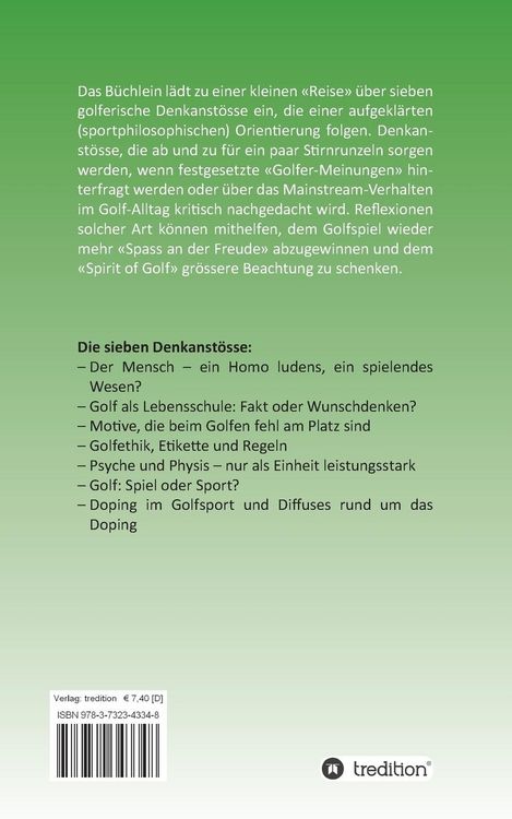 Produktbild: Dem Golfspiel und den Golfern auf der Spur