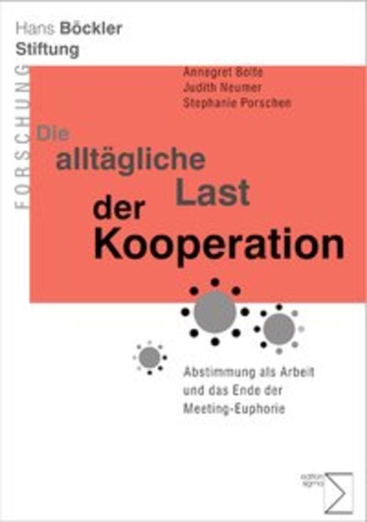Produktbild: Die allt&auml;gliche Last der Kooperation