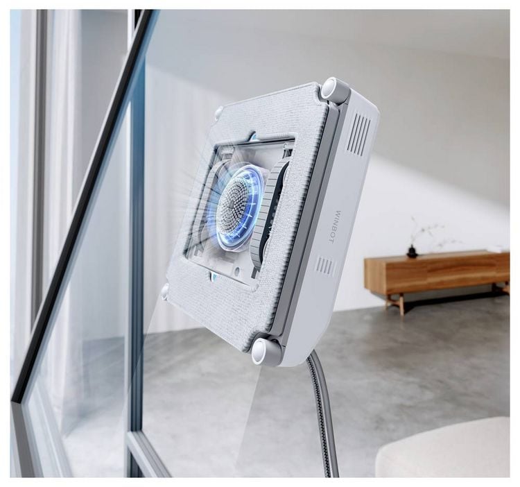 Produktbild: ECOVACS WINBOT MINI EU Fensterputzroboter Grau, Wei&szlig;