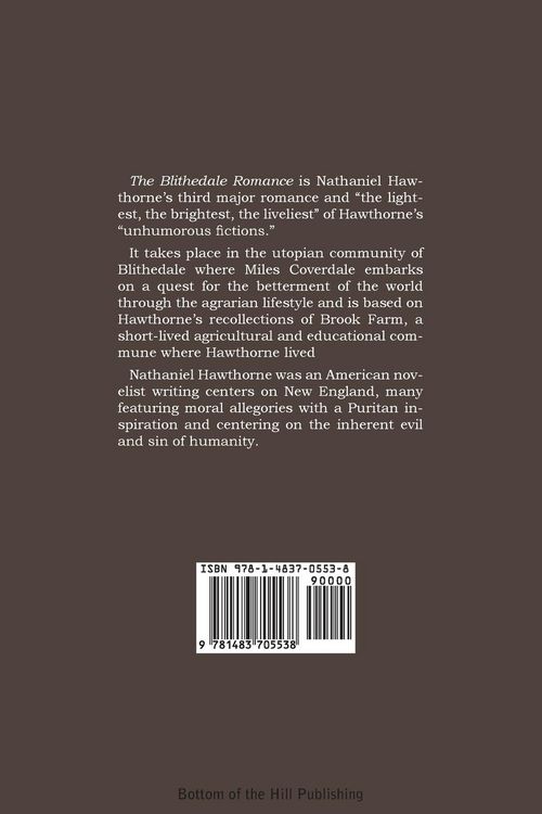 Produktbild: The Blithedale Romance