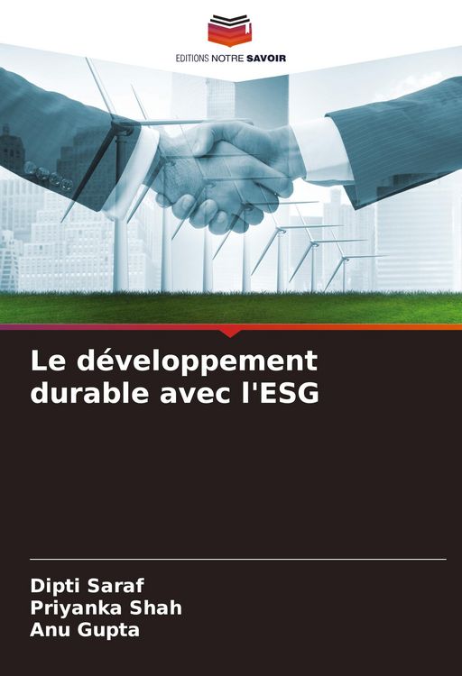 Produktbild: Le d&eacute;veloppement durable avec l'ESG