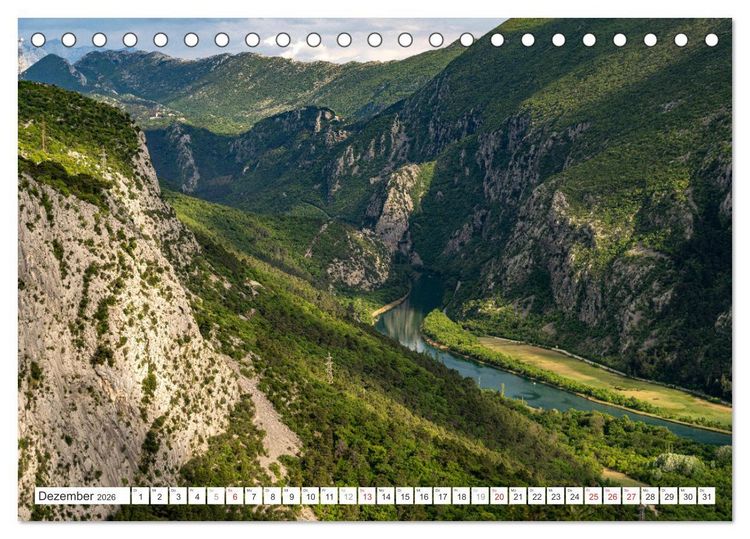 Produktbild: Kroatien von oben (Tischkalender 2026 DIN A5 quer), CALVENDO Monatskalender