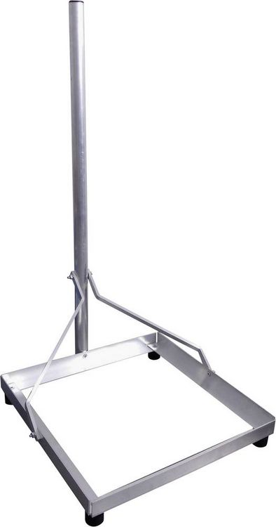 Produktbild: Schwaiger BAS5550011 SAT-Standfu&szlig; Silber
