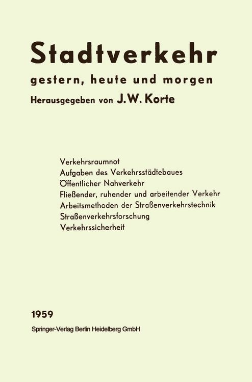 Produktbild: Stadtverkehr