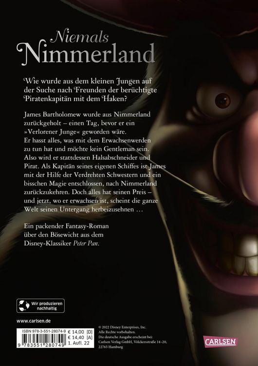 Produktbild: Disney Villains 9: Niemals Nimmerland