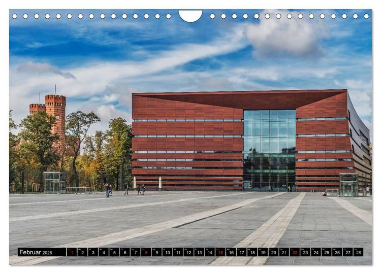 Produktbild: Ein Wochenende in Breslau (Wandkalender 2026 DIN A4 quer), CALVENDO Monatskalender