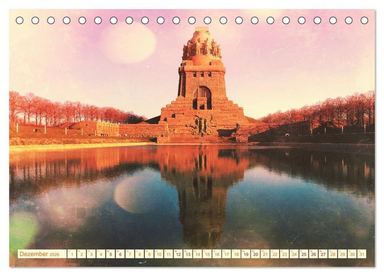Produktbild: LEIPZIG urcool (Tischkalender 2026 DIN A5 quer), CALVENDO Monatskalender