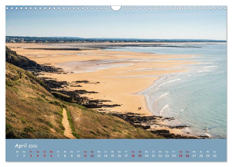 Produktbild: Cotentin, die Perle der Normandie (Wandkalender 2026 DIN A3 quer), CALVENDO Monatskalender