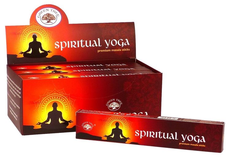 Produktbild: R&auml;ucherst&auml;bchen Green Tree "Spiritual Yoga" 15gr.