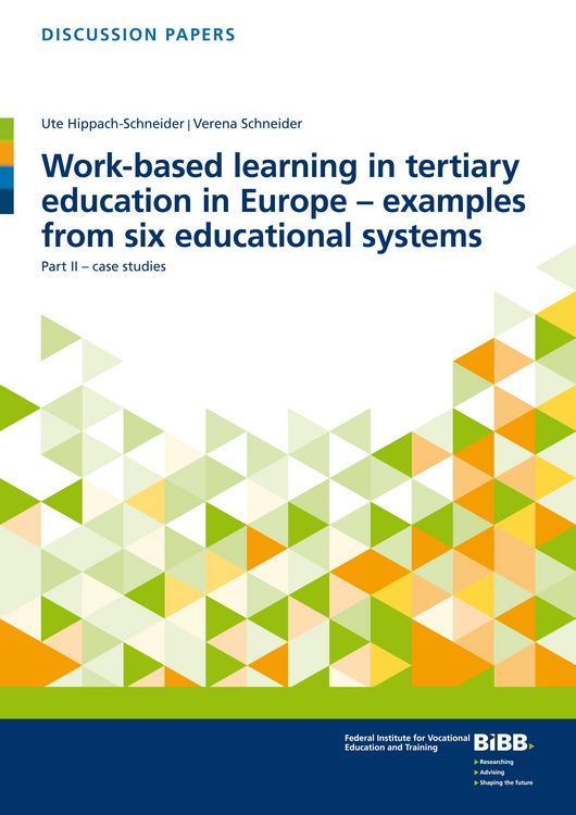 Produktbild: Work-based learning in tertiary education in Europe &ndash; examples from six educational systems