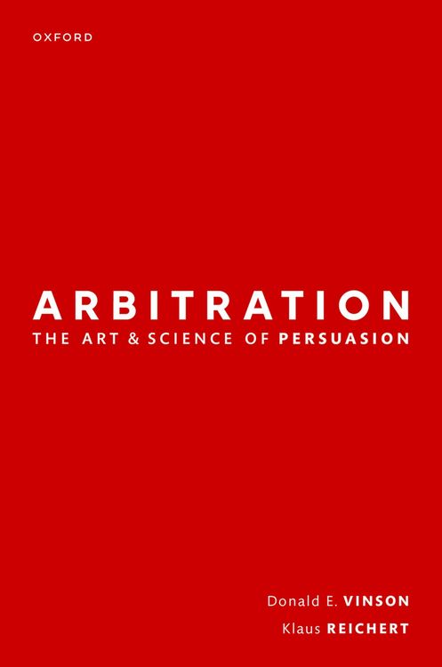 Produktbild: Arbitration: the Art & Science of Persuasion