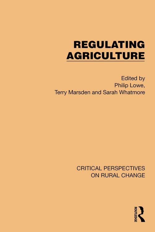 Produktbild: Regulating Agriculture