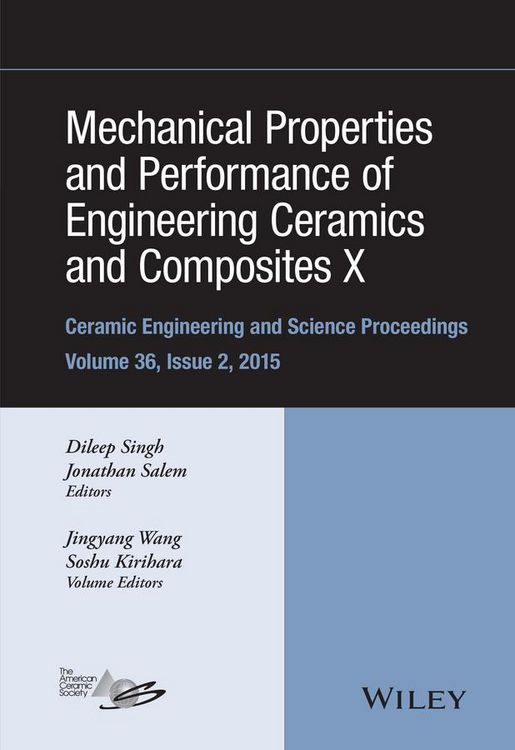 Produktbild: Mechanical Properties and Performance of Engineering Ceramics and Composites X