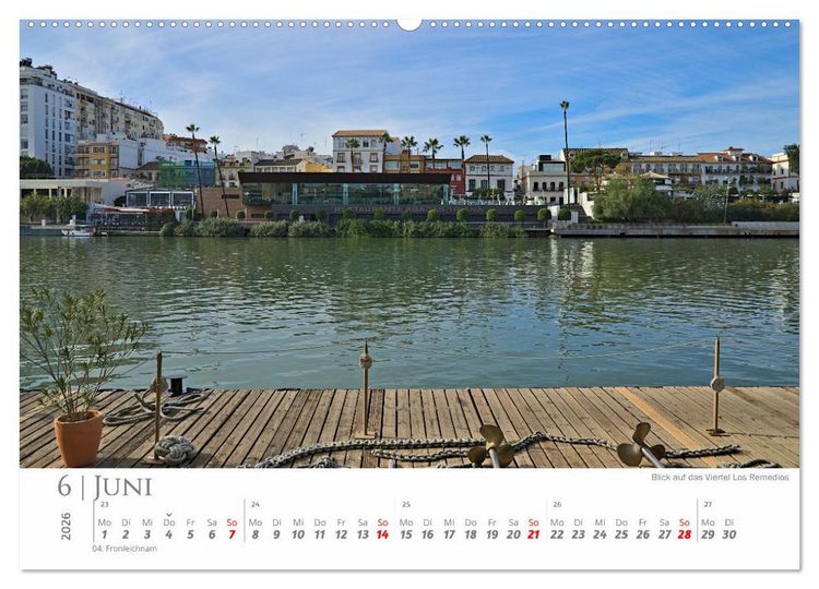 Produktbild: Sevilla - Die Wiege des Flamenco (Wandkalender 2026 DIN A2 quer), CALVENDO Monatskalender