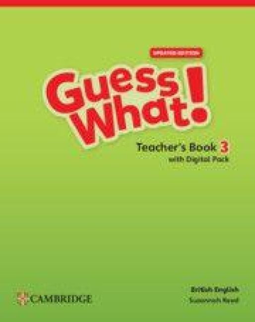 Produktbild: Guess What! British English Level 3 Teacher's Book with Digital Pack Updated