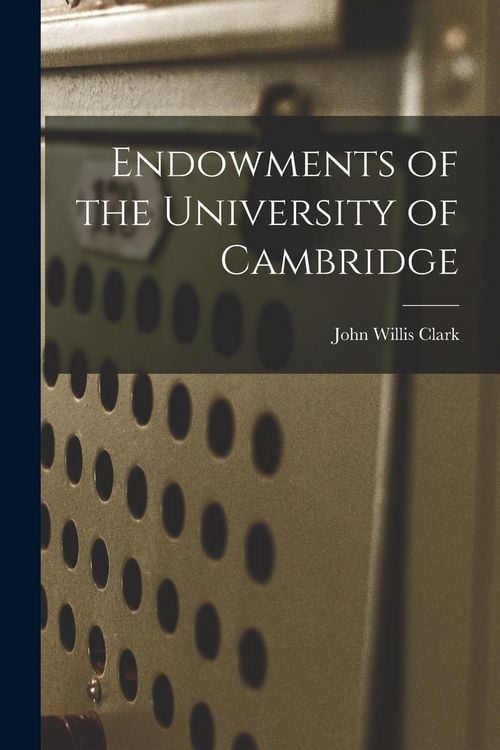 Produktbild: Endowments of the University of Cambridge