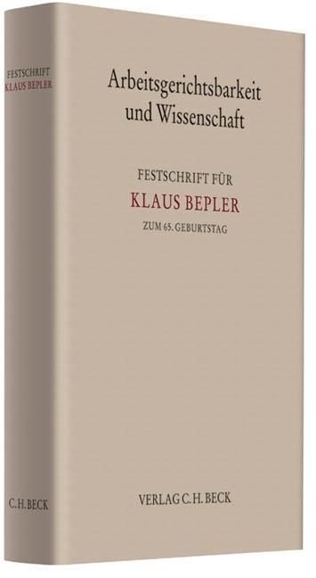 Produktbild: Arbeitsgerichtsbarkeit und Wissenschaft