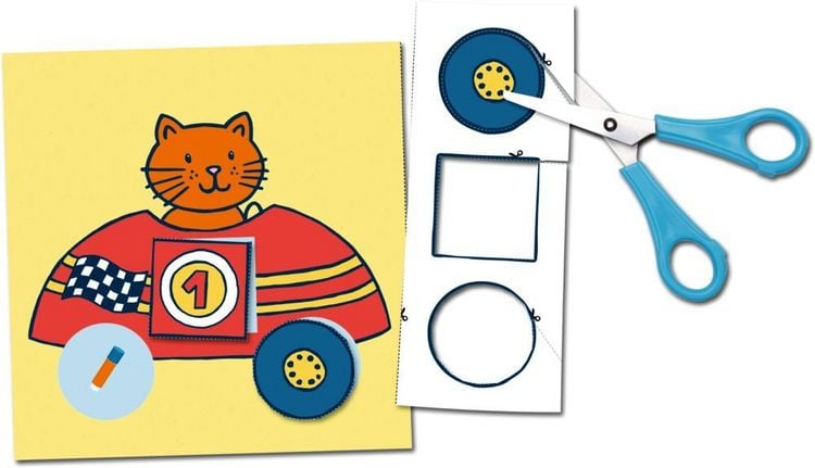 Produktbild: Mein großes Bastelset - Schneiden lernen (Mini-Künstler)
