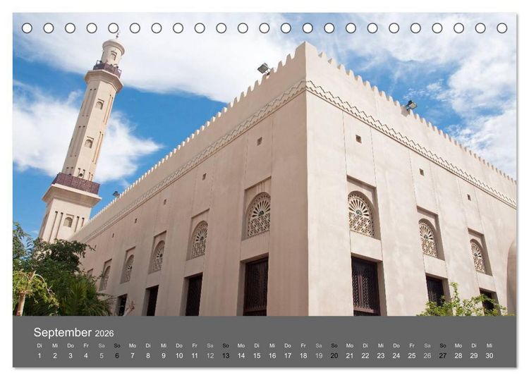 Produktbild: Dubai (Tischkalender 2026 DIN A5 quer), CALVENDO Monatskalender