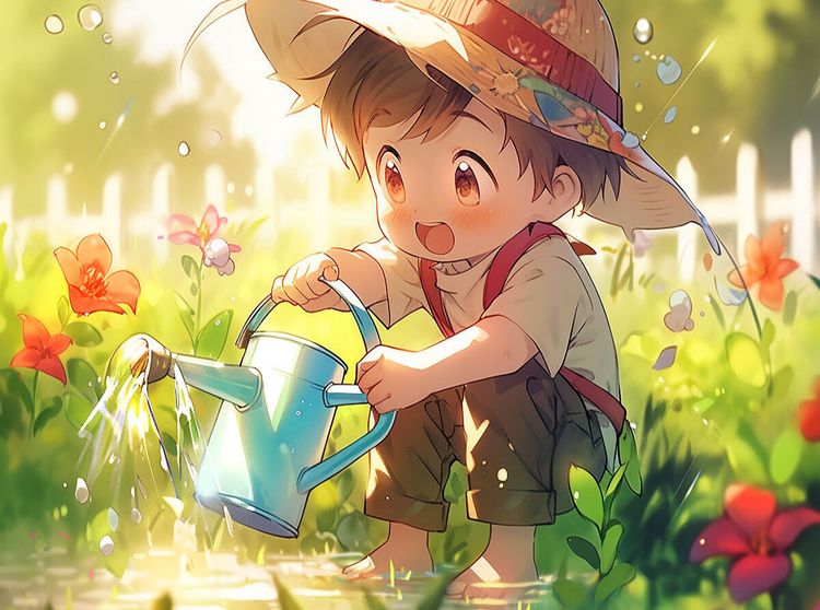 Produktbild: CALVENDO Puzzle Gartenarbeit | 2000 Teile Lege-Gr&ouml;&szlig;e 90x67cm Foto-Puzzle f&uuml;r gl&uuml;ckliche Stunden