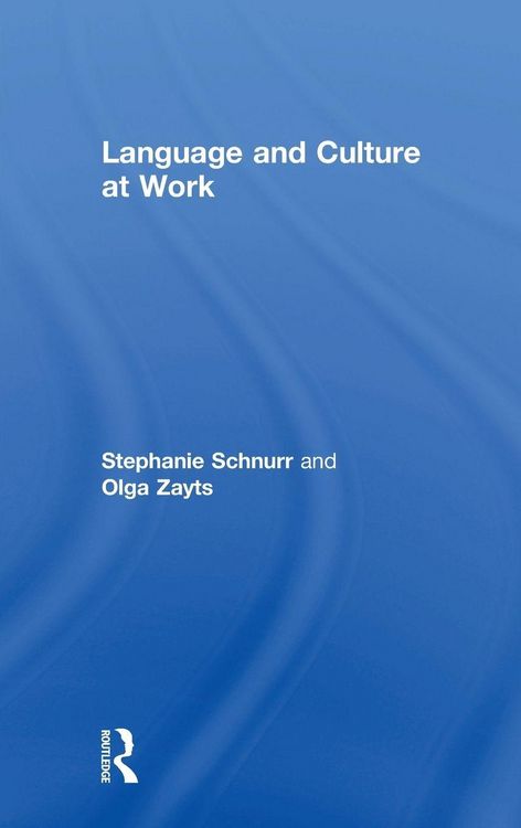 Produktbild: Language and Culture at Work