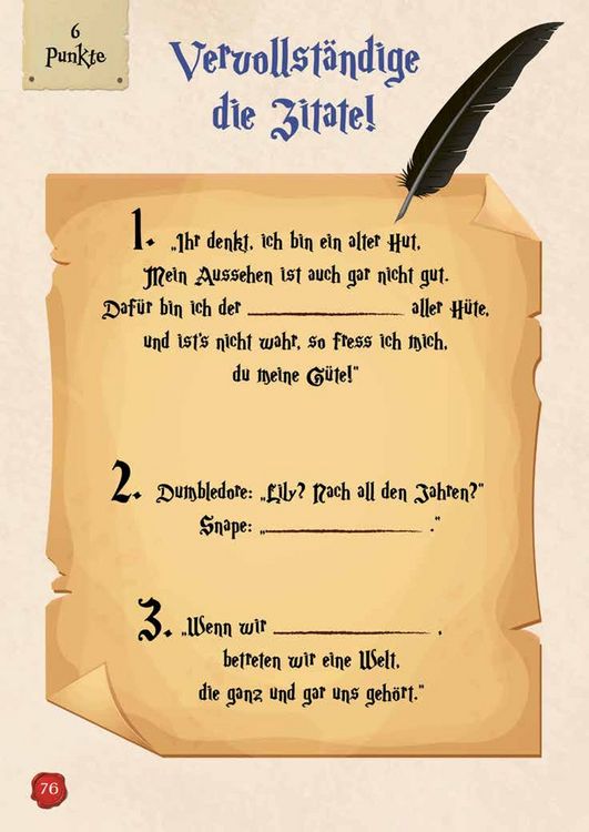 Produktbild: Das gro&szlig;e R&auml;tsel- & Quizbuch f&uuml;r alle Potterheads (von der bekannten Bloggerin Susi Strickliesel)