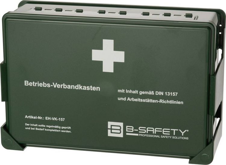 Produktbild: B-SAFETY EH-VK-157 Verbandskasten DIN 13157 270 x 175 x 90