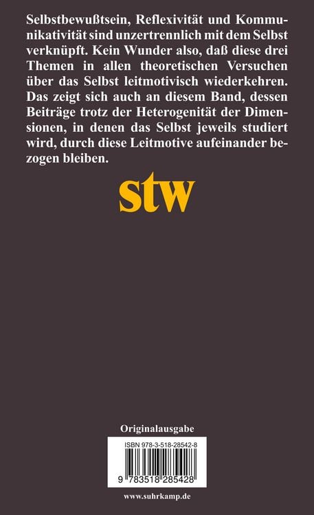 Produktbild: Dimensionen des Selbst
