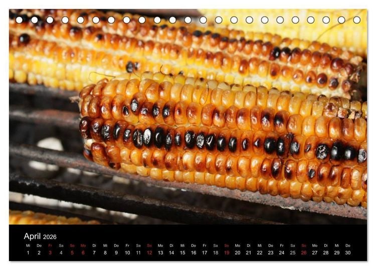 Produktbild: BBQ Lecker Grillen (Tischkalender 2026 DIN A5 quer), CALVENDO Monatskalender
